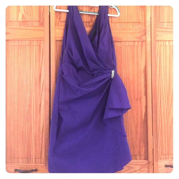 Lauren Ralph Lauren Purple holiday party dress!