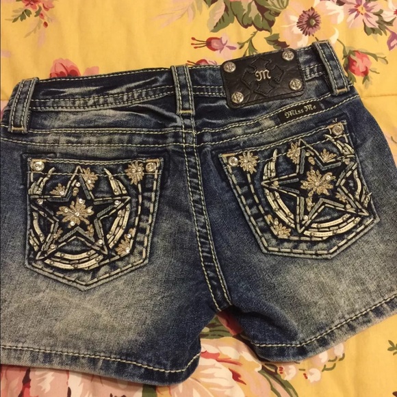Kids miss me jean shorts / size 12