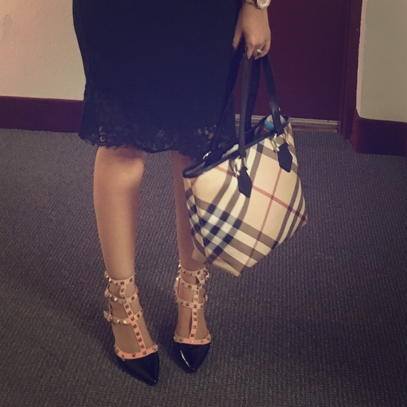 Studded shoes