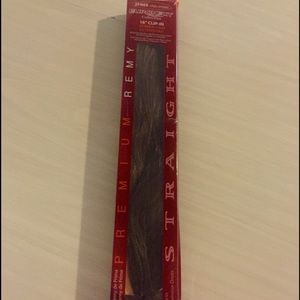 Euronext Human Hair Clip-In Dark Brown Long