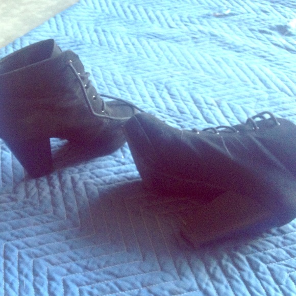 Black heels
