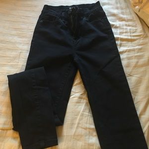 Skinny black jeans. BDG. Skinny ankle. Twig