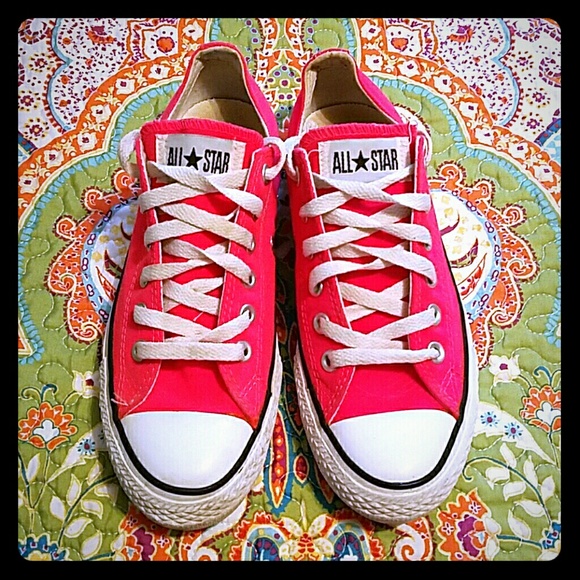 Converse All Stars hot pink