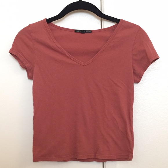 UO Burnt Orange Crop Top