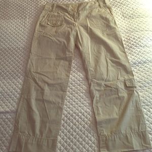 LOFT brand khaki Capri