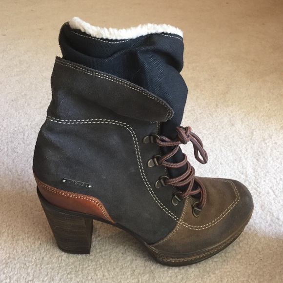 DIESEL shoes, worn once, fur lining only on top - Picture 3 of 4