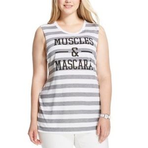 Muscles & Mascara Tank