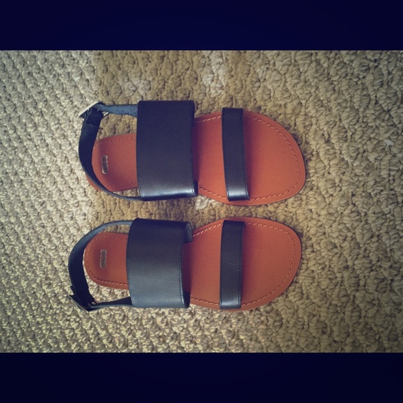 Asos black sandals