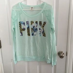 Mint long sleeved shirt