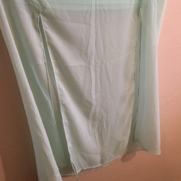 NWOT Mint Illusion Maxi Skirt - Picture 2 of 2