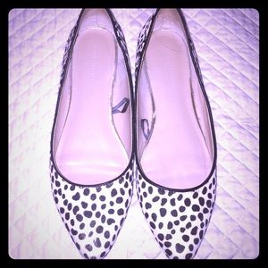 Banana Republic Animal Print Flats