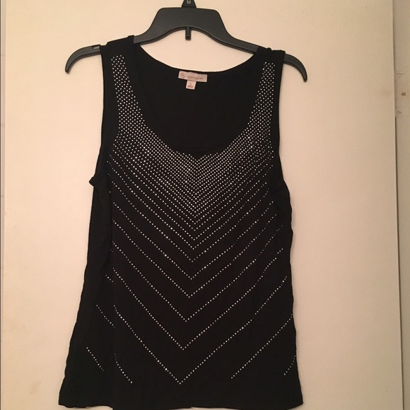 Sparkly sleeveless top