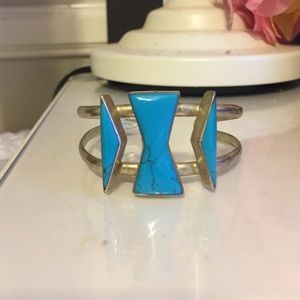 Turquoise arm cuff
