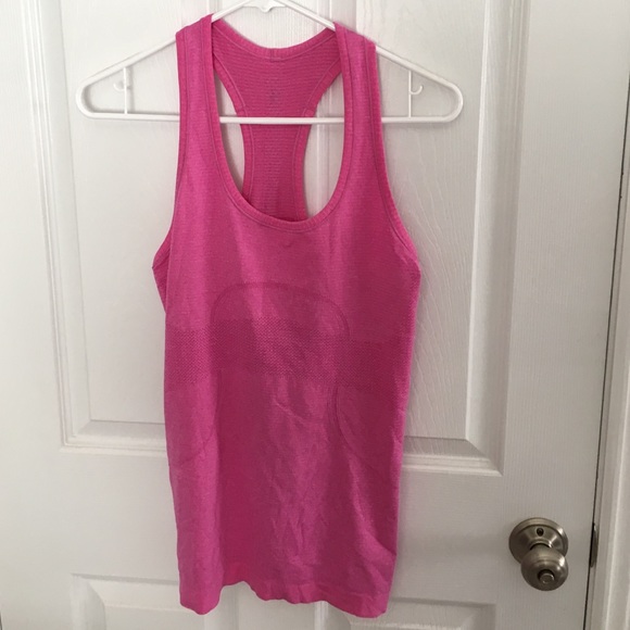 Pink workout tee