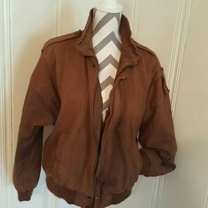 hunters run Jackets & Coats - Leather Bomber Jacket hunters run Jackets & Coats - Leather Bomber Jacket