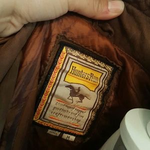 hunters run Jackets & Coats - Leather Bomber Jacket hunters run Jackets & Coats - Leather Bomber Jacket