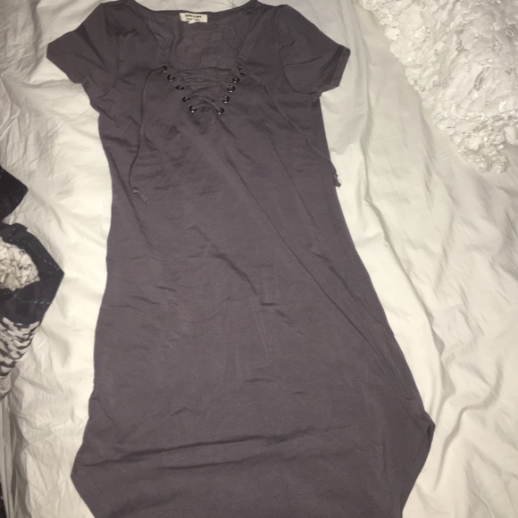lace up dress