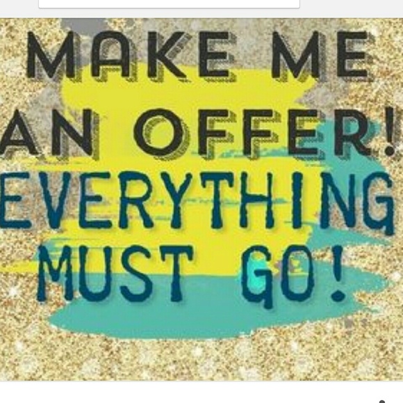 Everything must go!!!