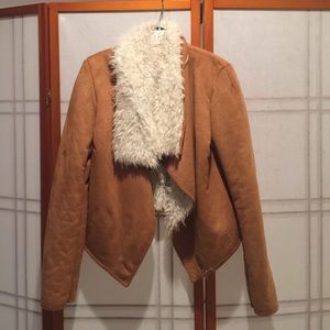 Brandy Melville fur jacket