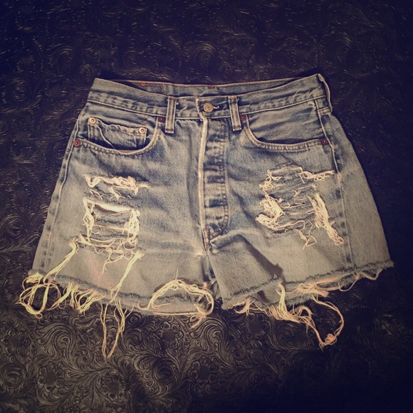 Vintage High Waisted Shorts