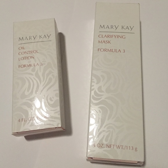 Mary Kay bundle- formula 3- lotion & mask