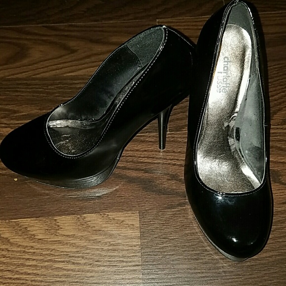 Charlotte Russe Black Heels