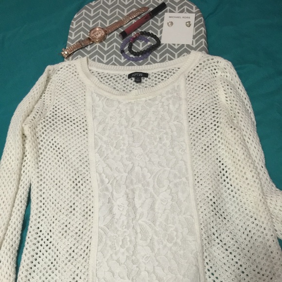 Apt 9 lace sweater