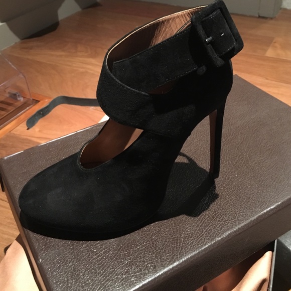 Azzedine Alaia Suede Shoes 36.5 brand new - Picture 1 of 6