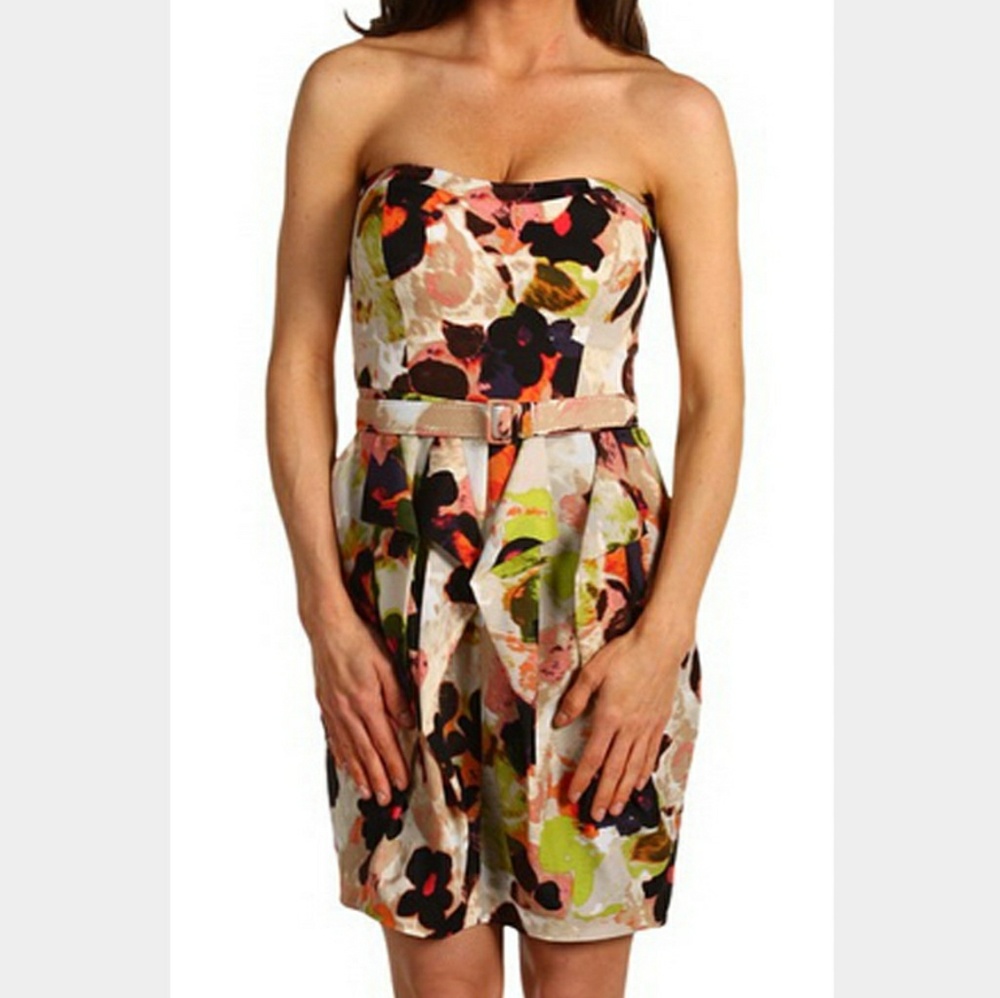 FALL WEDDING ALERT gorgeous silk dress - Picture 2 of 4