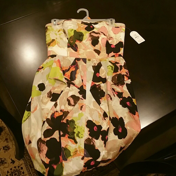 FALL WEDDING ALERT gorgeous silk dress - Picture 3 of 4