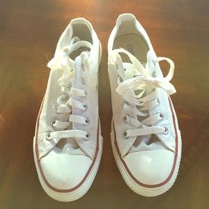 White Converse.
