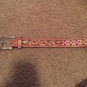 Ladies western belt