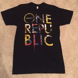 UNISEX OneRepublic T-Shirt by American Apparel
