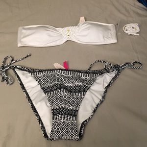 Victoria's Secret black and white bikini