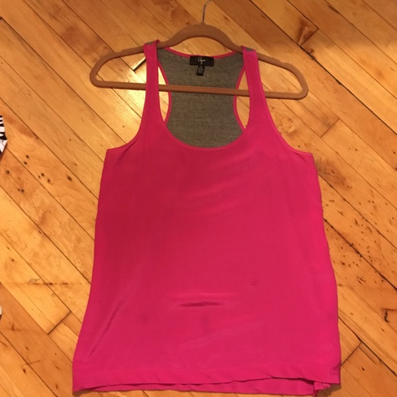 Silk Front With panel Hacci back tank by Aqua