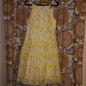 Lemon/lime drop waist dress Final Drop Price Firm