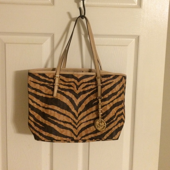 Tiger print Michael kors purse