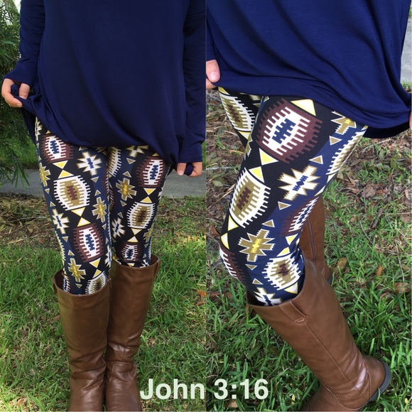 Pants - Last pair✔️Fun print brushed leggings