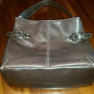 Tommy Hilfiger leather satchel!