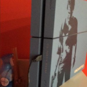Ps4 limited edition with a game