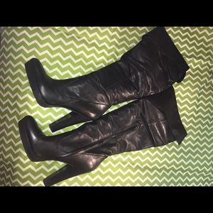 Jessica Simpson knee high leather boots