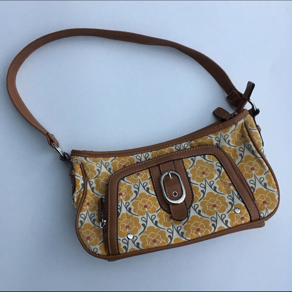 🌻Floral Canvas Shoulder Purse🌻 - Picture 1 of 2