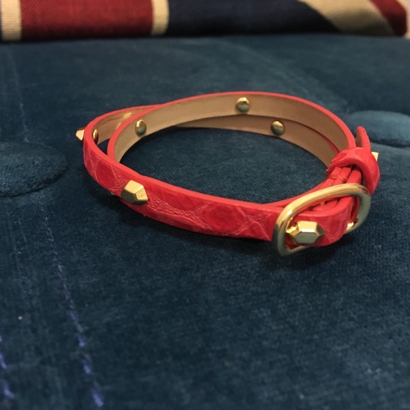 Leather bracelet