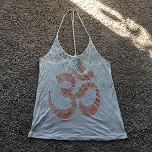 Om sign tank top