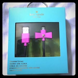 ❗️final reduction❗️NIB Kate Spade cable