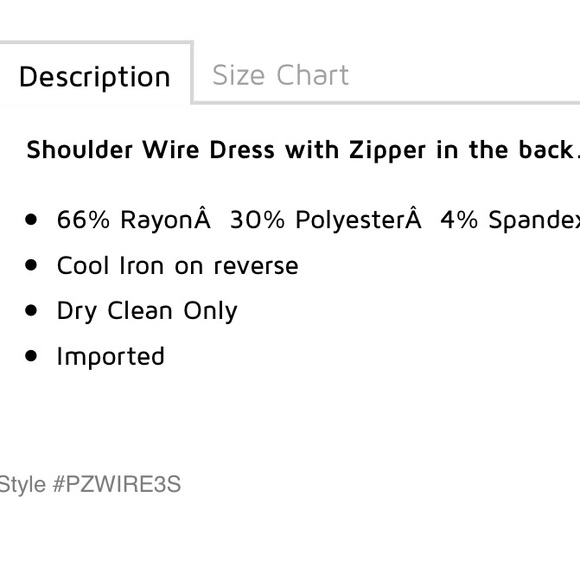 Shoulder Wire Dress - Picture 3 of 3