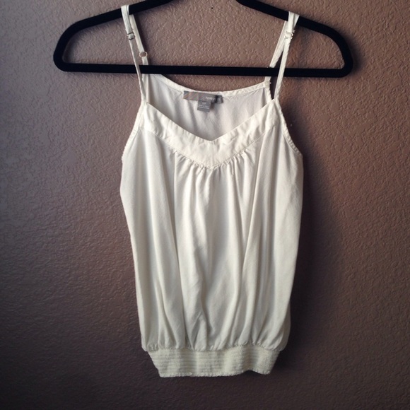 White tank top