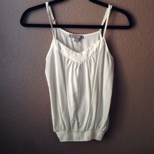 White tank top
