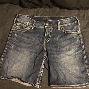 Silver shorts