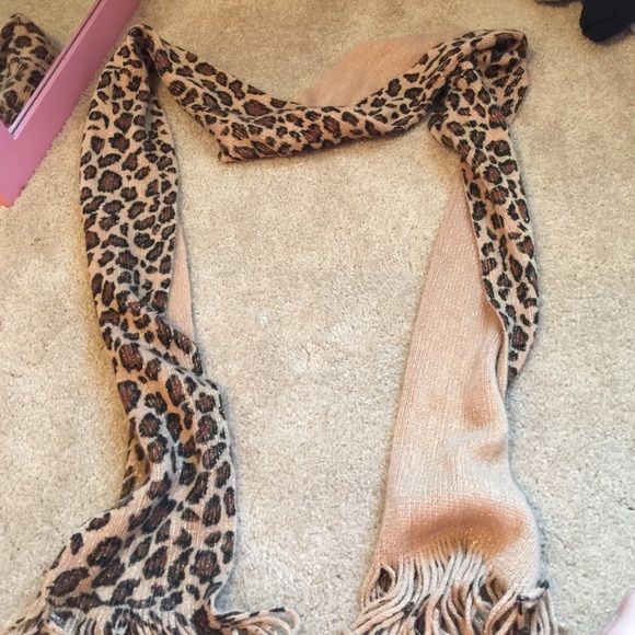 Cheetah glitter scarf - Picture 1 of 1